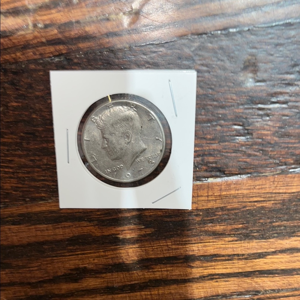 Kennedy Half Dollar in Display Holder